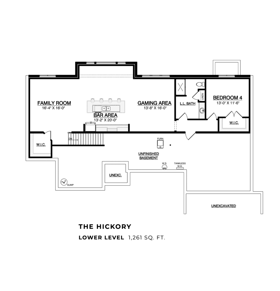 The Hickory at Swan Farms - Lower Level