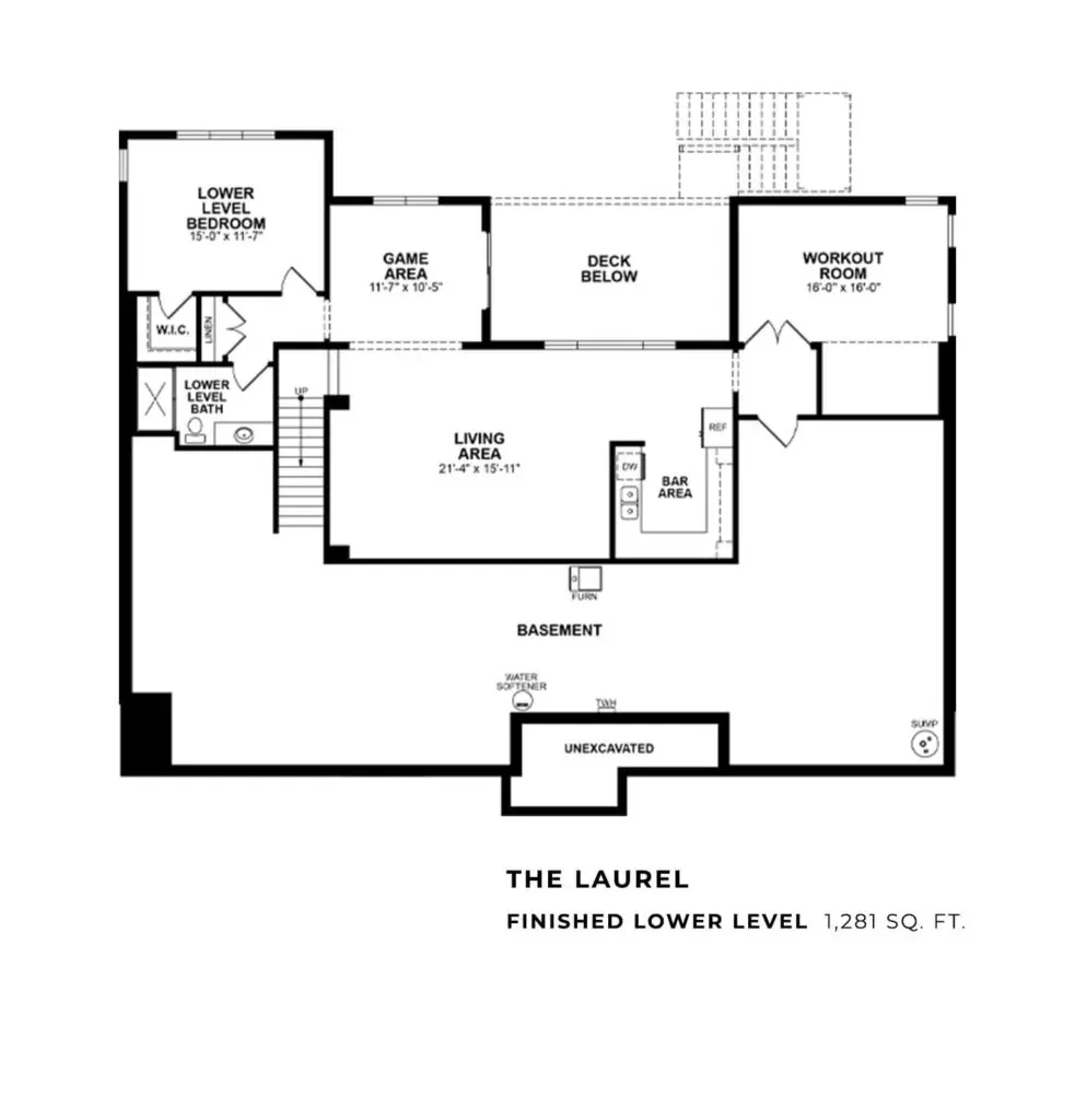 The Laurel, Lower Level