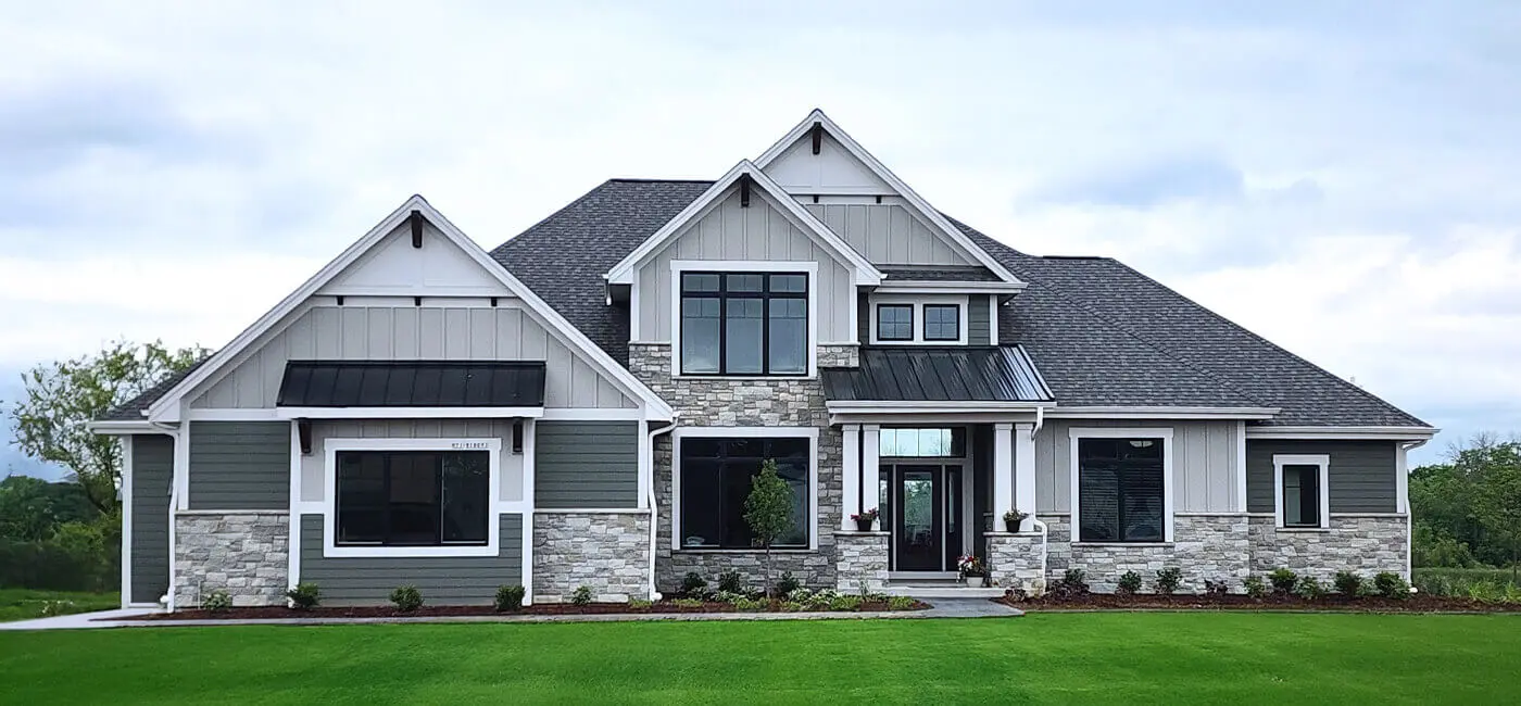 The Mahogany exterior