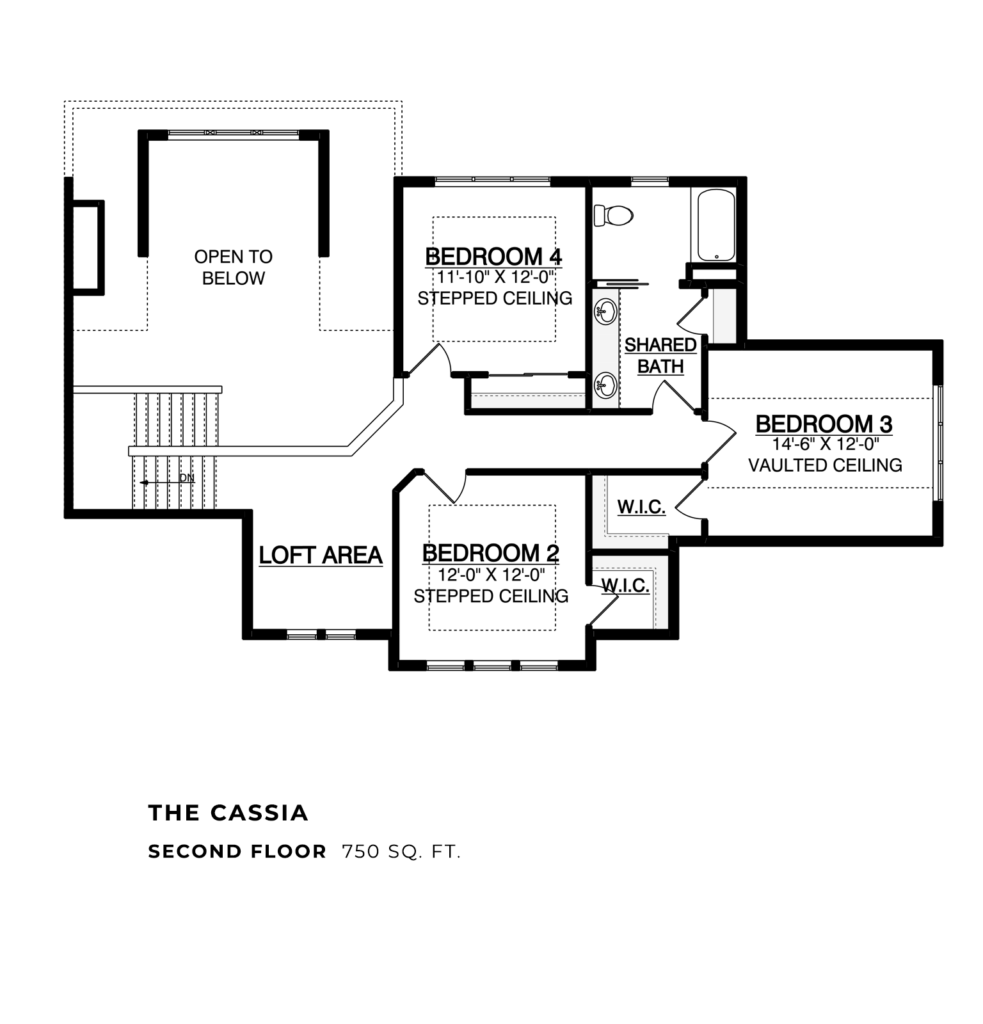 The Cassia Base 2025 Second Floor Plan