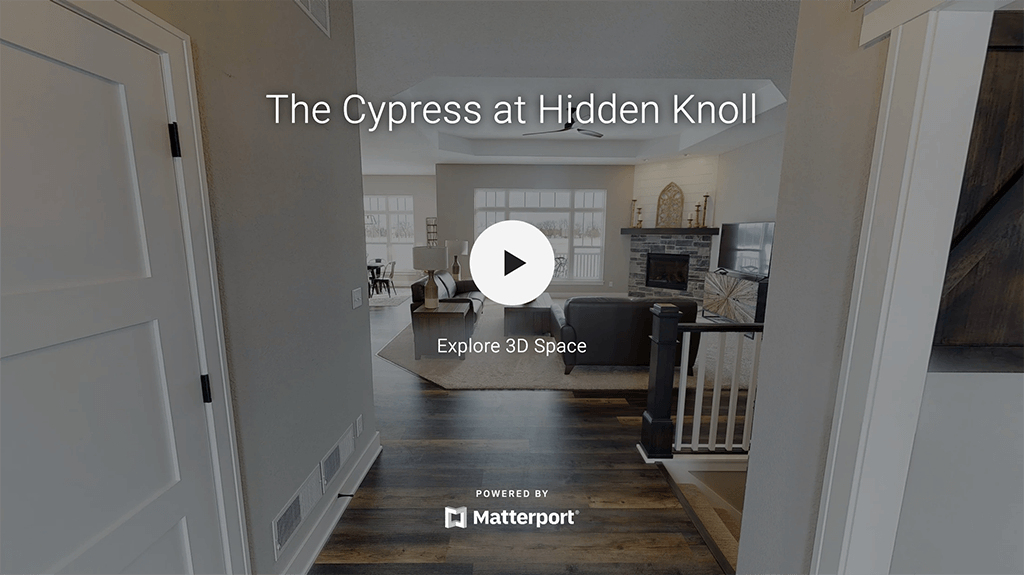 The Cypress at Hidden Knoll - Matterport Virtual Tour Cover