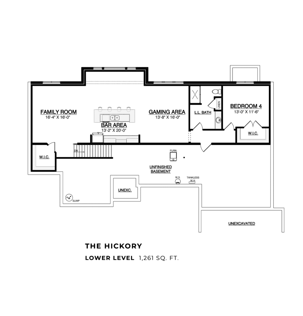 The Hickory at Swan Ridge Farms - Lower Level