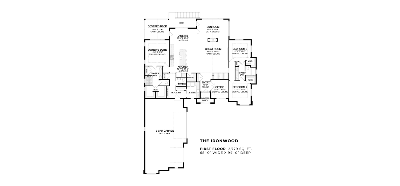 The Ironwood at Kilkenny Farms West First Floor
