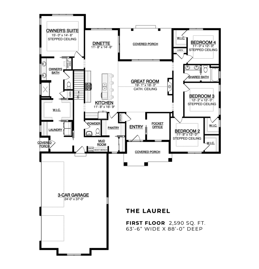 The Laurel at Bella Vista Estates, First Floor