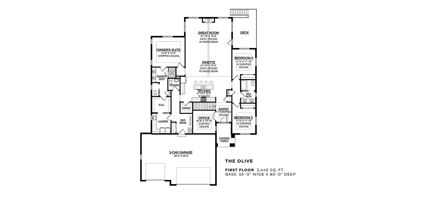 The Olive at Quietwood, First Floor
