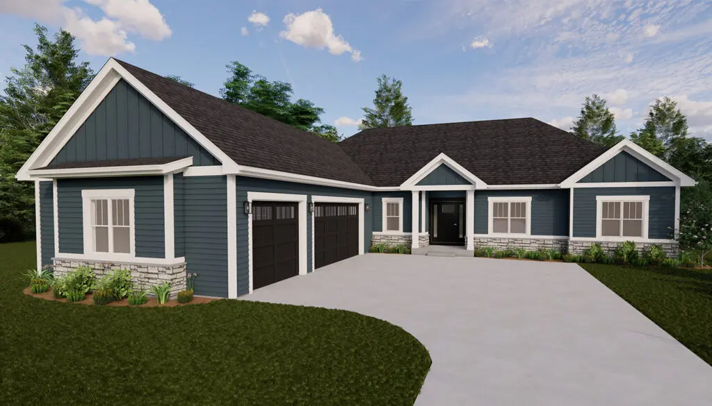The Auburn | Classic Ranch Floor Plan
