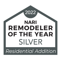 Remodeler of the year award silver residential addition