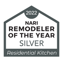 Remodeler of the year award silver residential kitchen