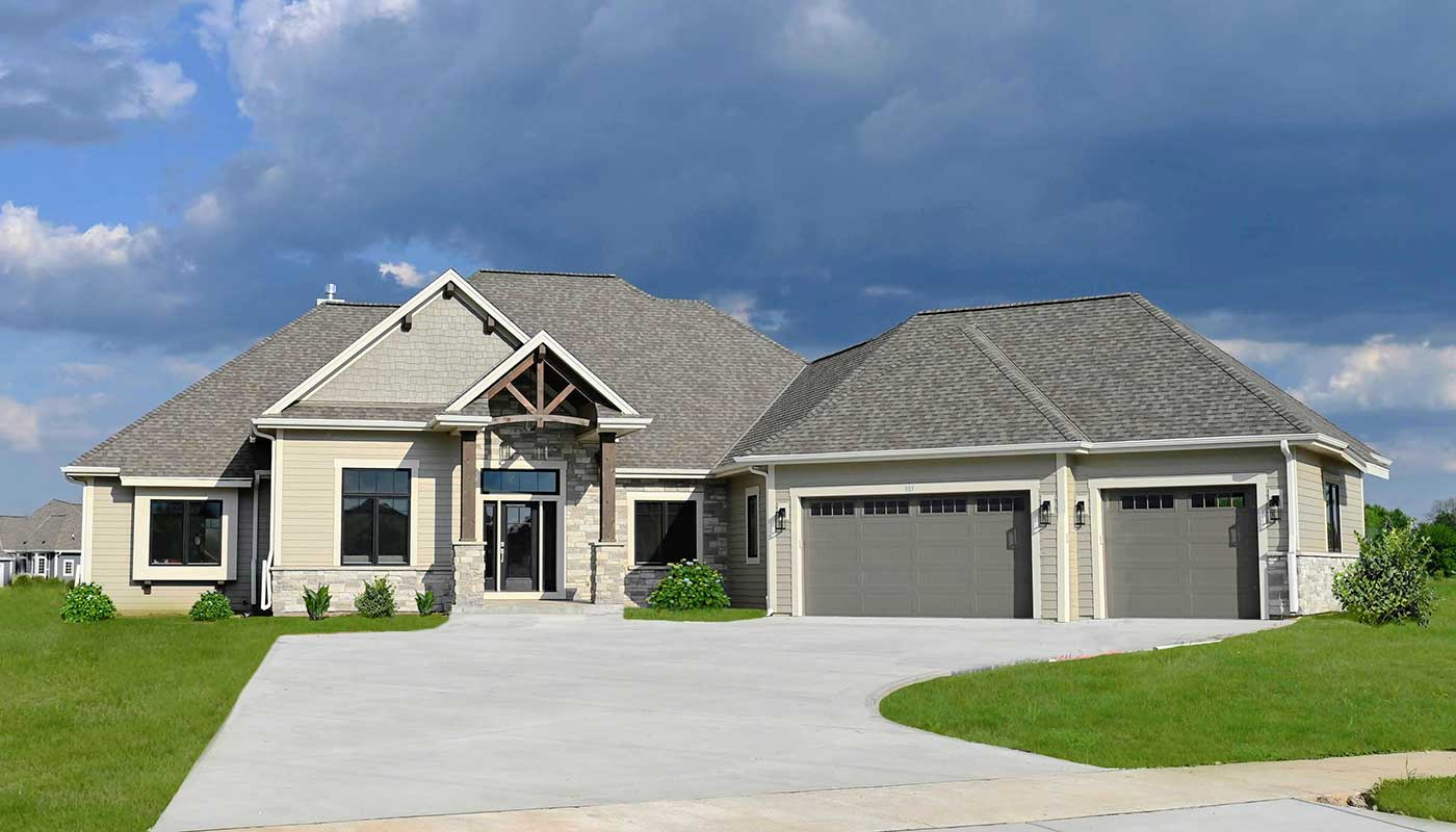 The Acacia at Four Winds West Subdivision home exterior