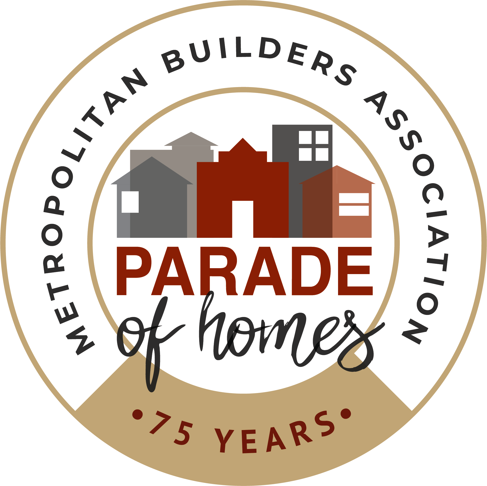 MBA Parade of Homes logo - 75 years