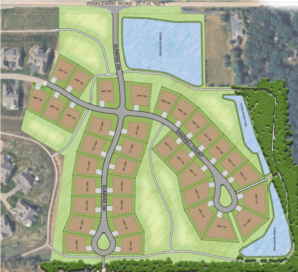 Sunrise at Sandhill Plot Map